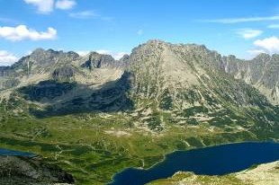 Kozi Wierch i Orla Perć widziane ze Szpiglasowej Przełęczy  » Click to zoom ->